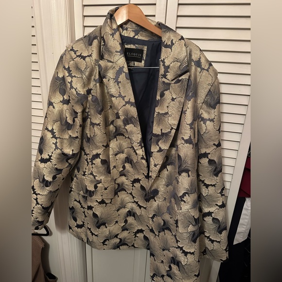 Eloquii Brocade blazer - Picture 1 of 3